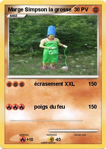 Pokemon Marge Simpson la grosse