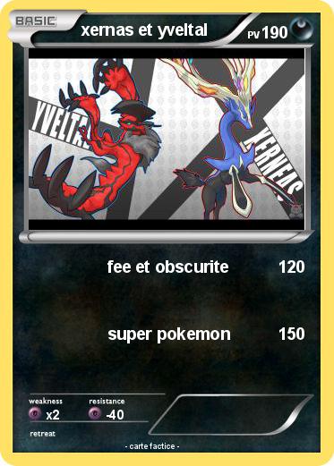 Pokemon xernas et yveltal