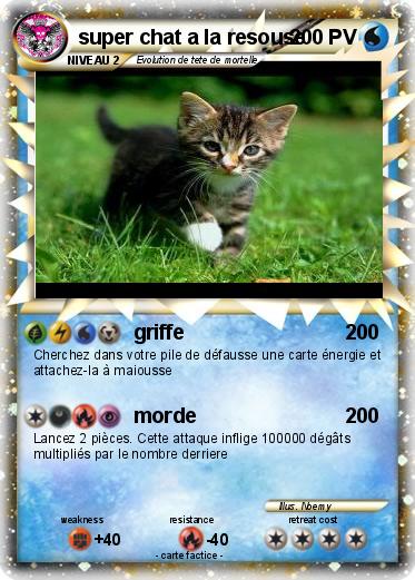Pokemon super chat a la resouse