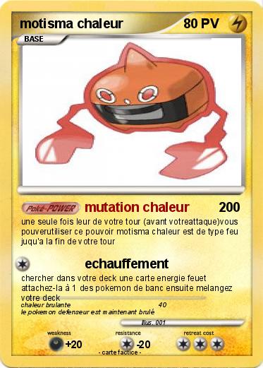 Pokemon motisma chaleur