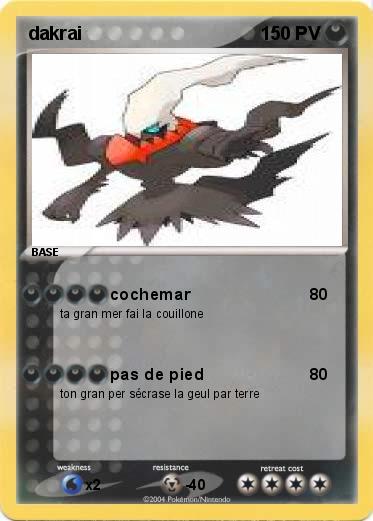 Pokemon dakrai