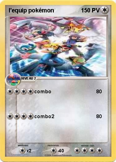 Pokemon l'equip pokémon