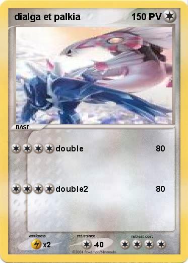 Pokemon dialga et palkia