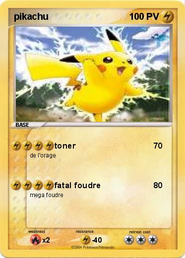 Pokemon pikachu