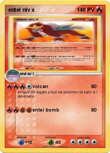 Pokemon entei niv x