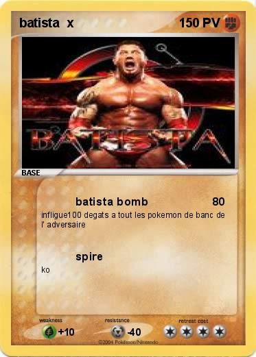 Pokemon batista  x