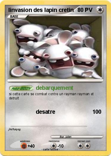 Pokemon linvasion des lapin cretin