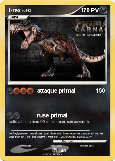 Pokemon t-rex