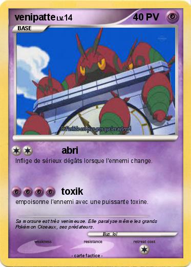 Pokemon venipatte