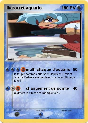 Pokemon Ikarou et aquario