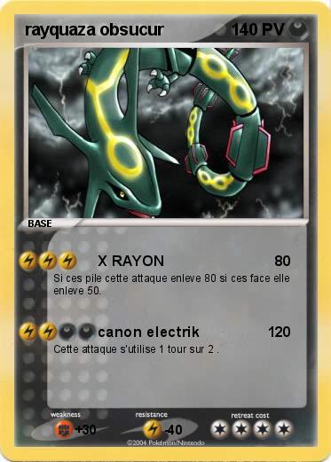 Pokemon rayquaza obsucur