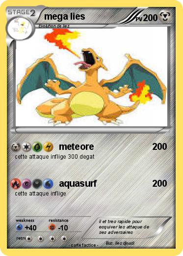 Pokemon mega lies