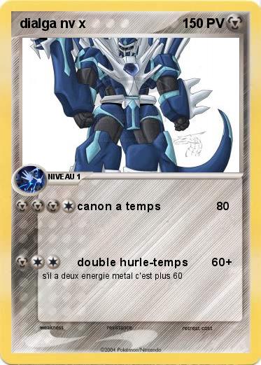 Pokemon dialga nv x 