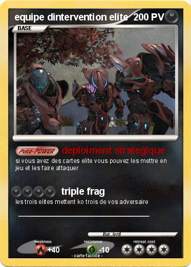 Pokemon equipe dintervention elite