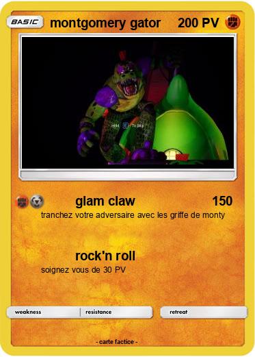 Pokemon montgomery gator