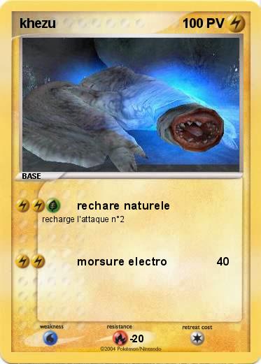 Pokemon khezu