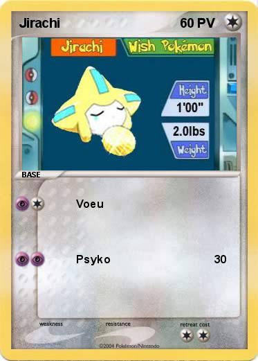 Pokemon Jirachi