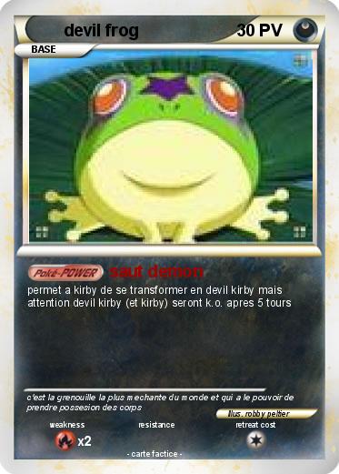 Pokemon devil frog