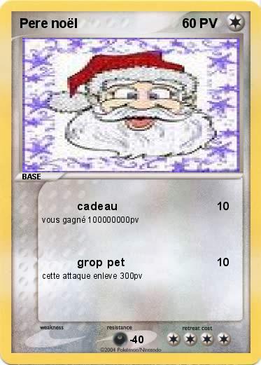 Pokemon Pere noël