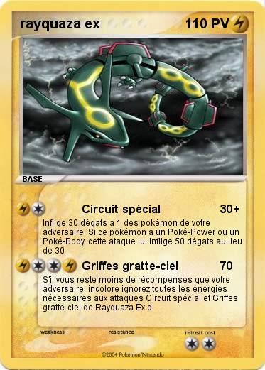 Pokemon rayquaza ex