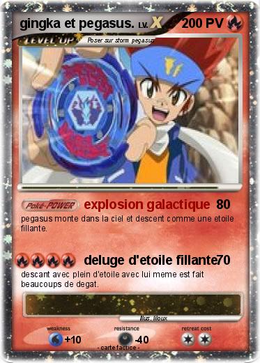 Pokemon gingka et pegasus.