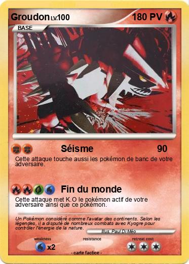 Pokemon Groudon
