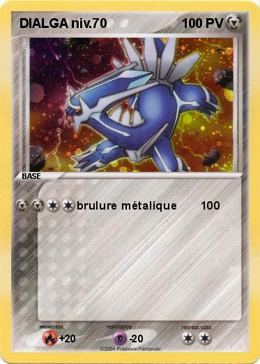 Pokemon DIALGA niv.70
