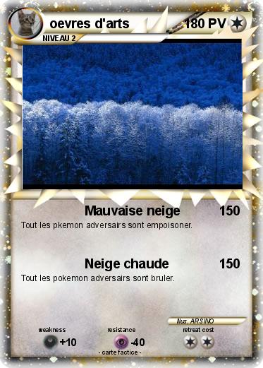 Pokemon oevres d'arts