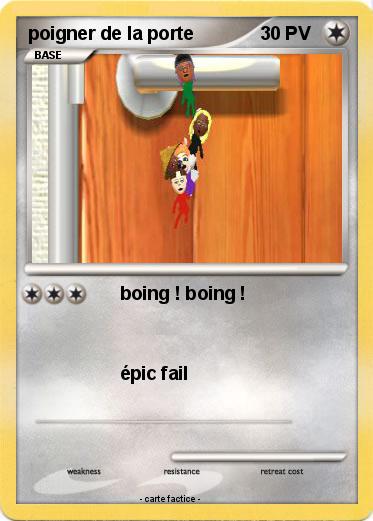 Pokemon poigner de la porte