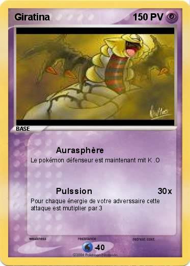 Pokemon Giratina       