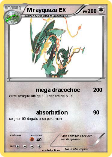 Pokemon M rayquaza EX