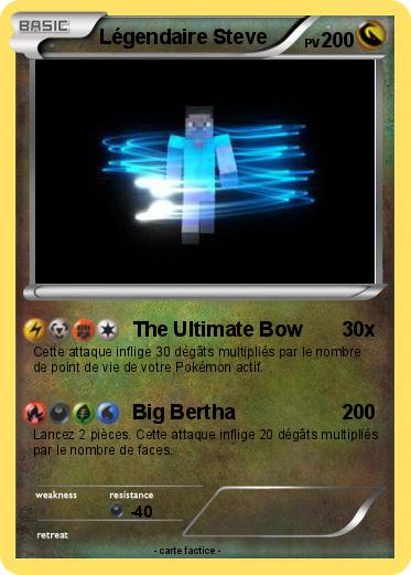 Pokemon Légendaire Steve