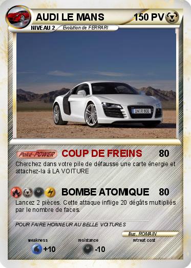 Pokemon AUDI LE MANS