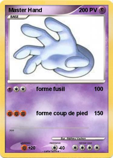 Pokemon Master Hand