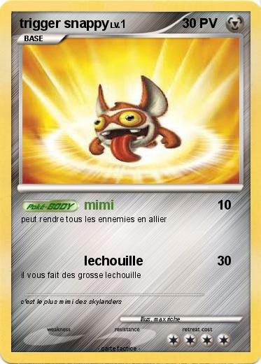 Pokemon trigger snappy