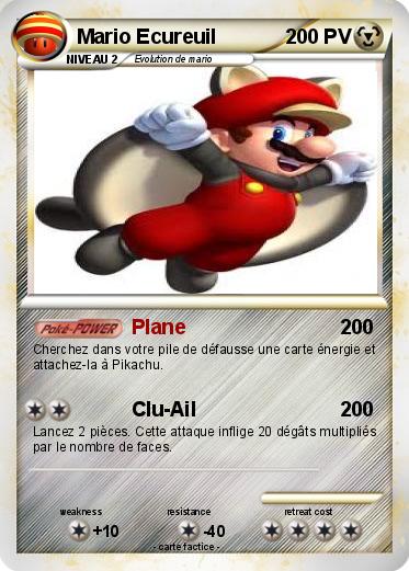 Pokemon Mario Ecureuil