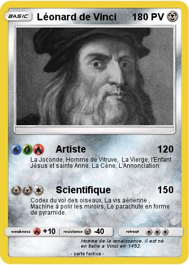 Pokemon Léonard de Vinci