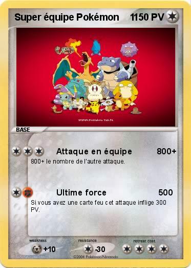 Pokemon Super équipe Pokémon    1                