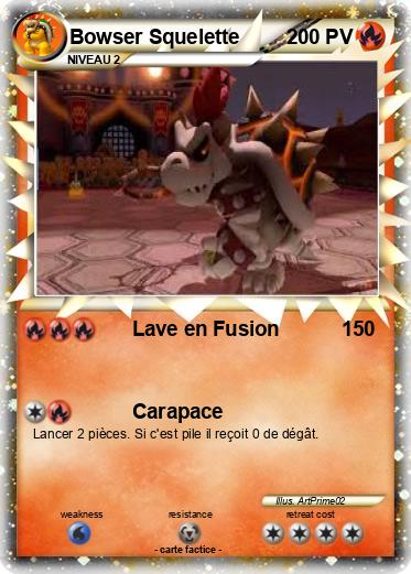 Pokemon Bowser Squelette