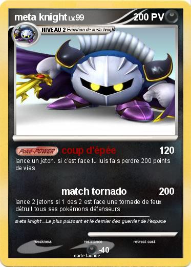 Pokemon meta knight