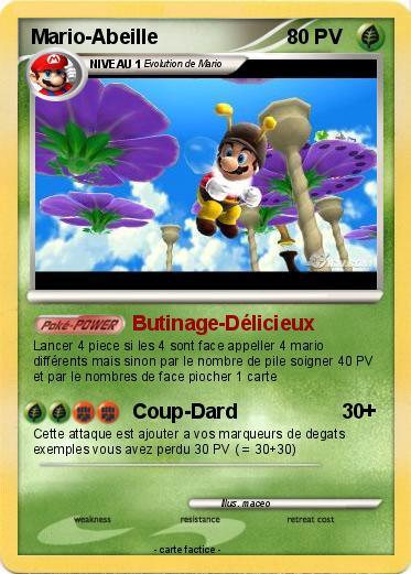 Pokemon Mario-Abeille