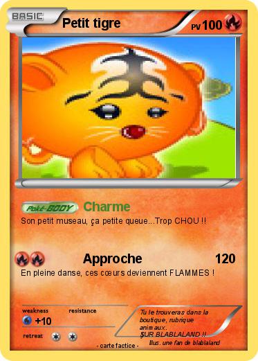 Pokemon Petit tigre
