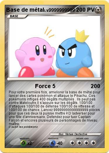 Pokemon Base de métal
