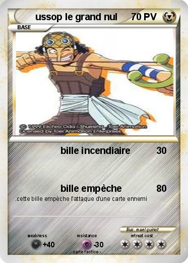 Pokemon ussop le grand nul