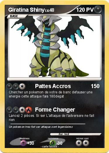 Pokemon Giratina Shiny