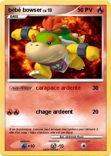 Pokemon bébé bowser