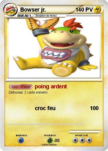 Pokemon Bowser jr.