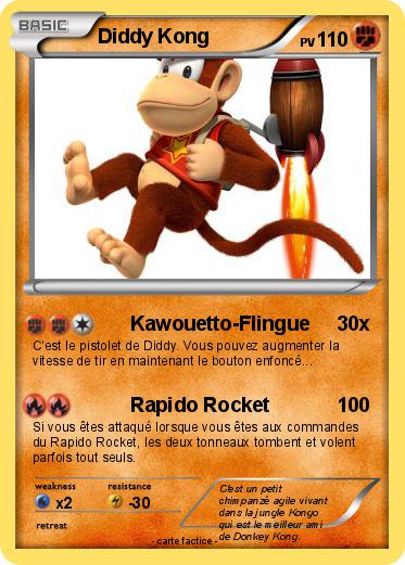 Pokemon Diddy Kong