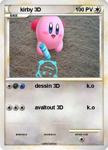 Pokemon kirby 3D