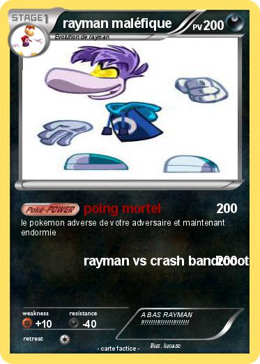 Pokemon rayman maléfique